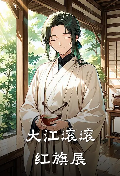 大江滚滚红旗展