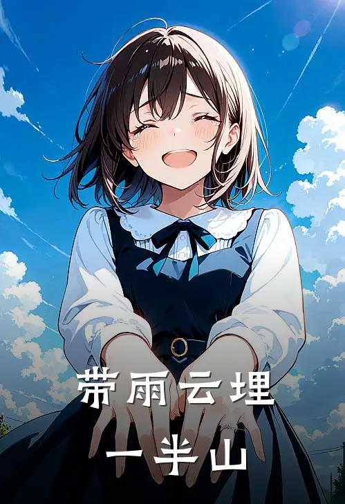 带雨云埋一半山